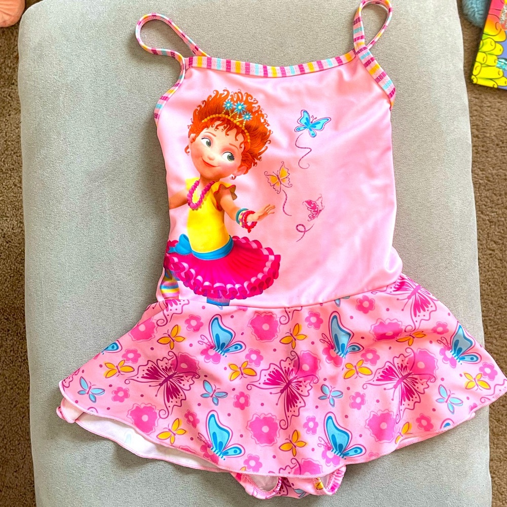 Fancy Nancy one piece swim suit